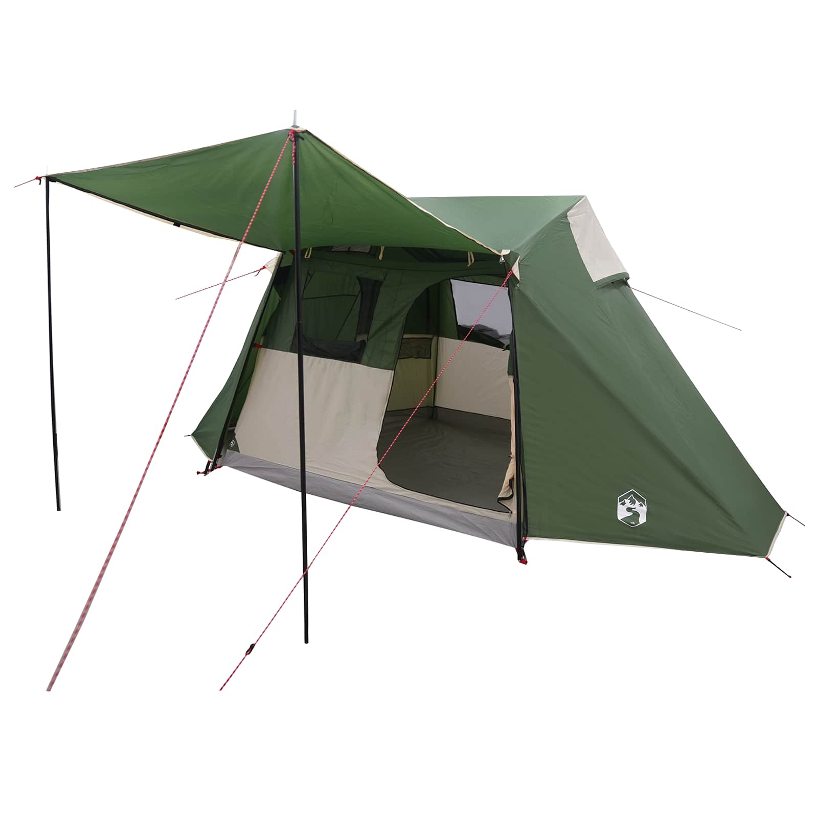 vidaXL Tunneltent Groen 475 x 220 x 192 cm