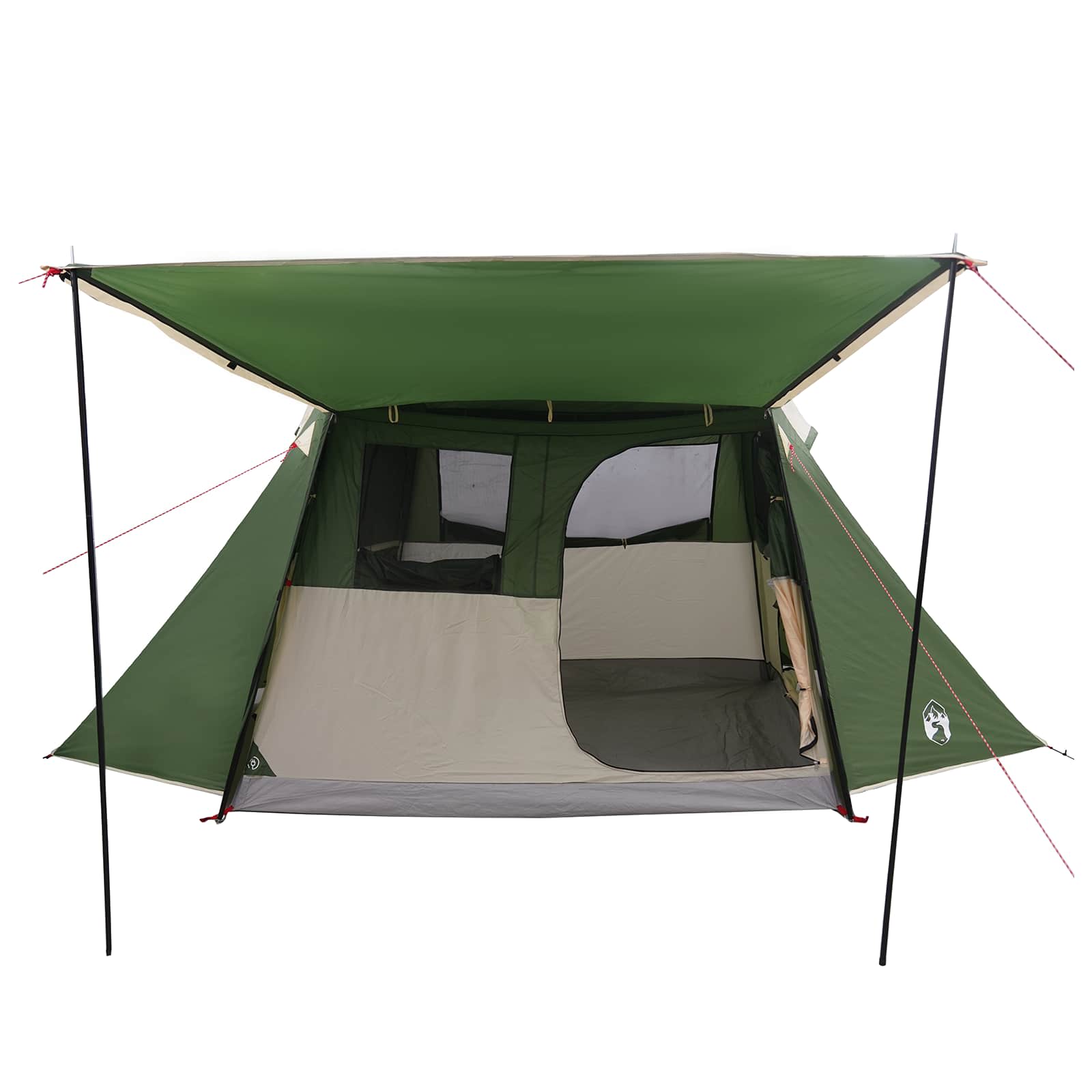 vidaXL Tunneltent Groen 475 x 220 x 192 cm