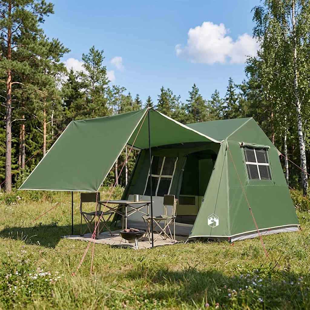 vidaXL Tunneltent Groen 275 x 240 x 200 cm