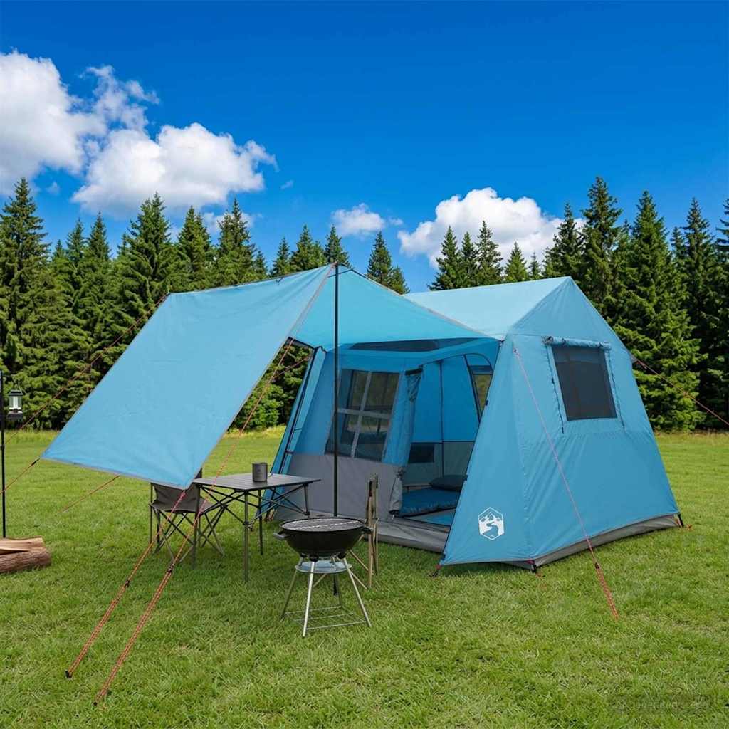 vidaXL Tunneltent Groen 275 x 240 x 200 cm