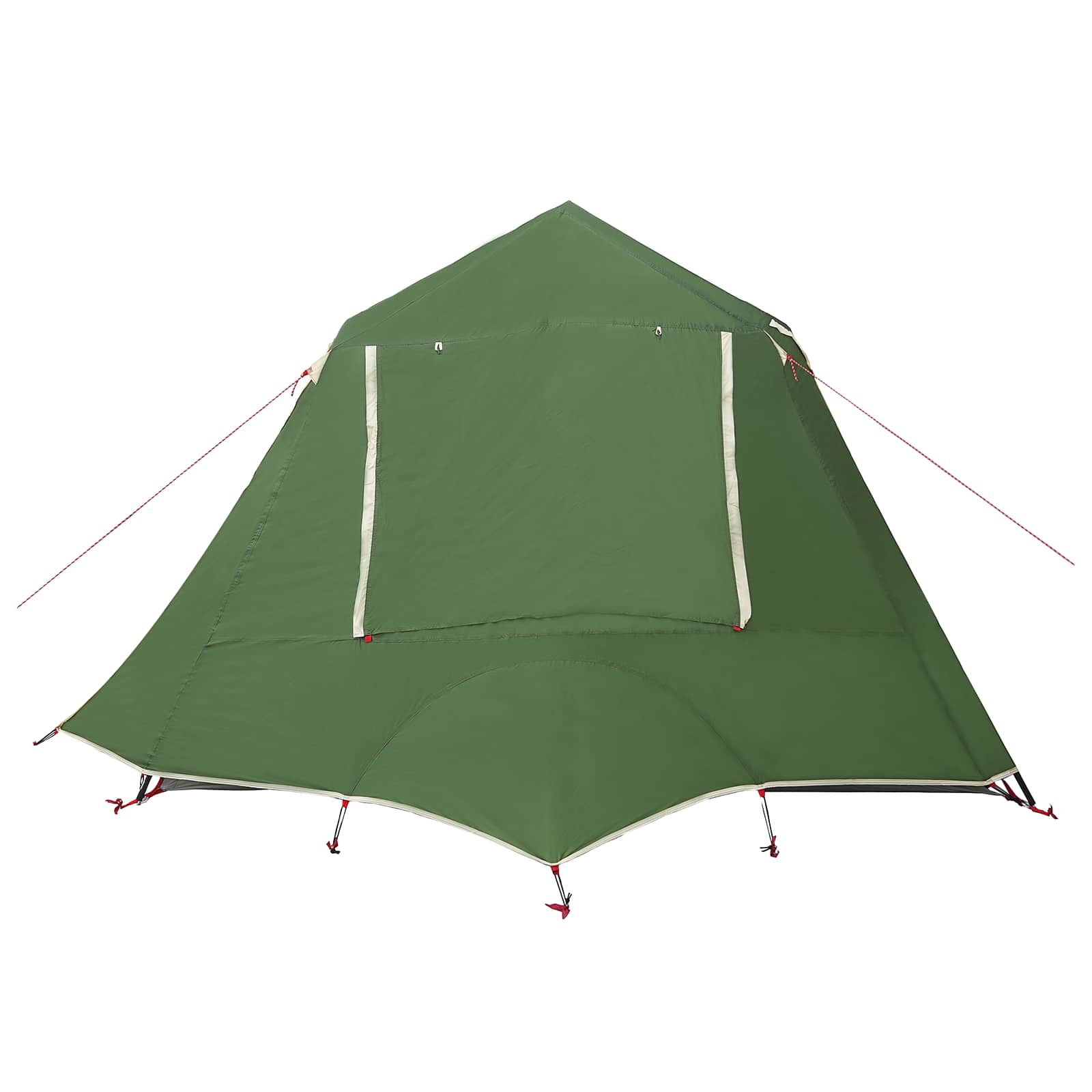 vidaXL Tunneltent Groen 400 x 278 x 182 cm