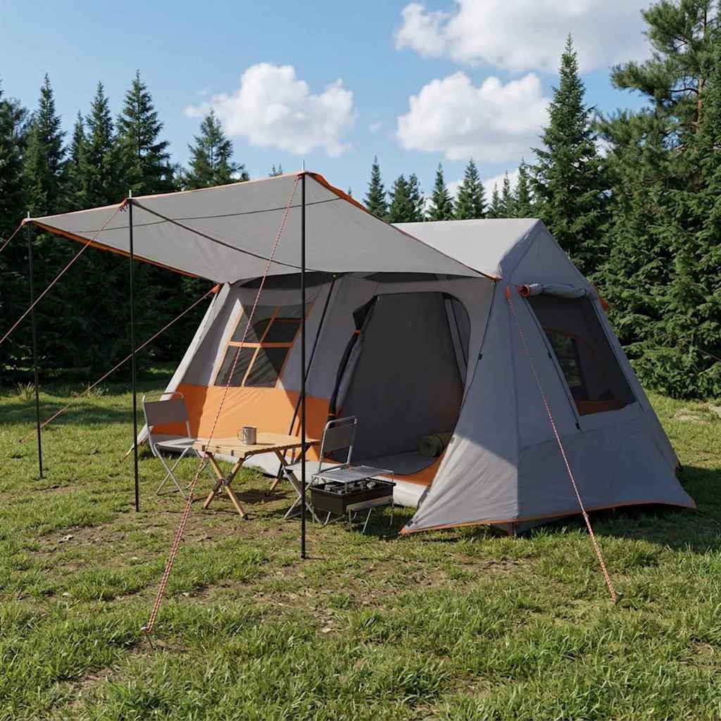 vidaXL Tunneltent Groen 400 x 278 x 182 cm