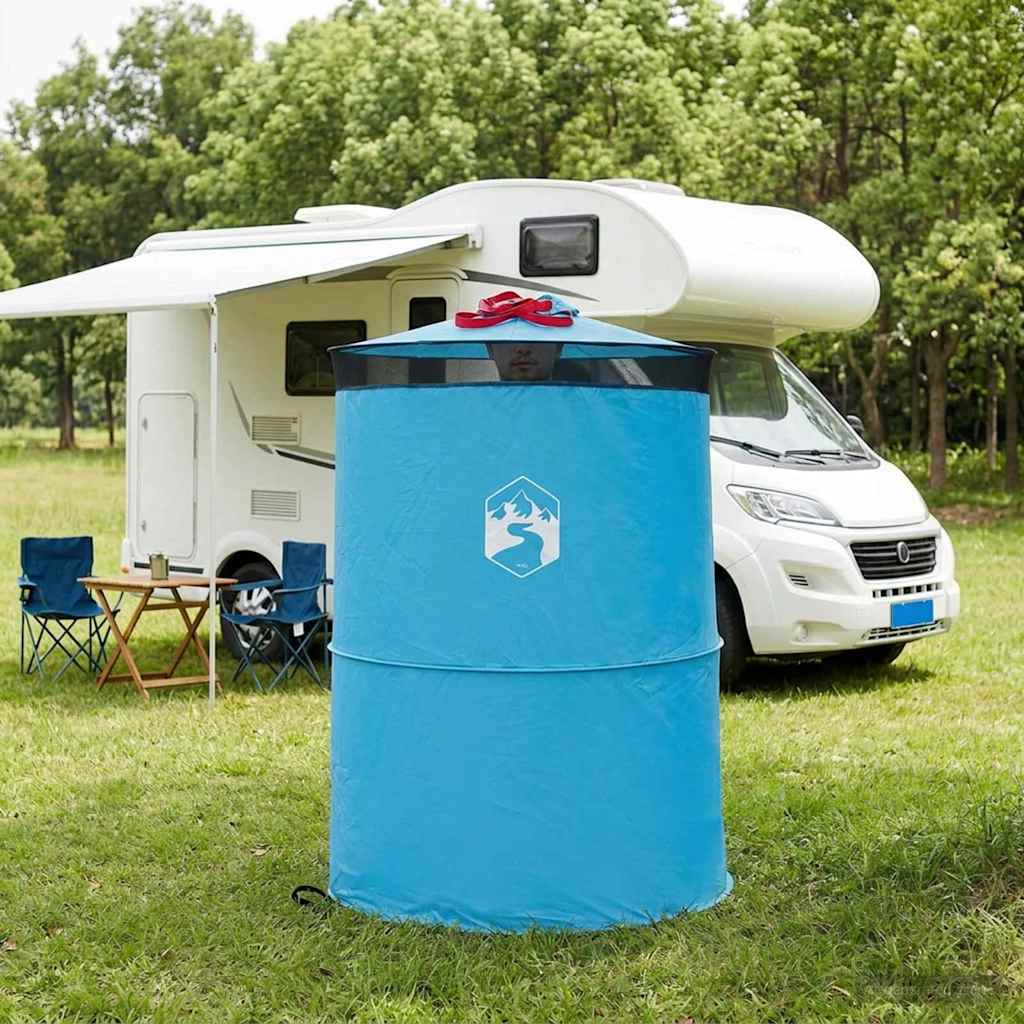 vidaXL Pop-up Toilet Tent met Hangende Touw Groen 97 x 126 cm