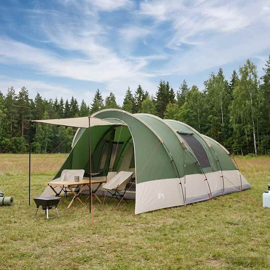vidaXL Tunneltent Groen 560 x 395 x 212 cm