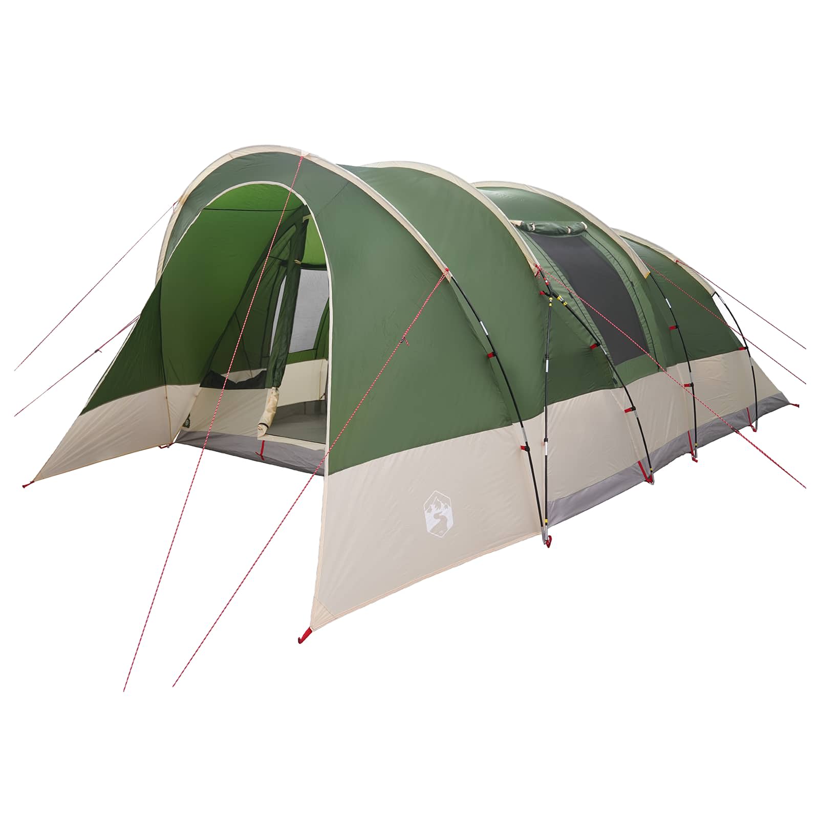 vidaXL Tunneltent Groen 560 x 395 x 212 cm