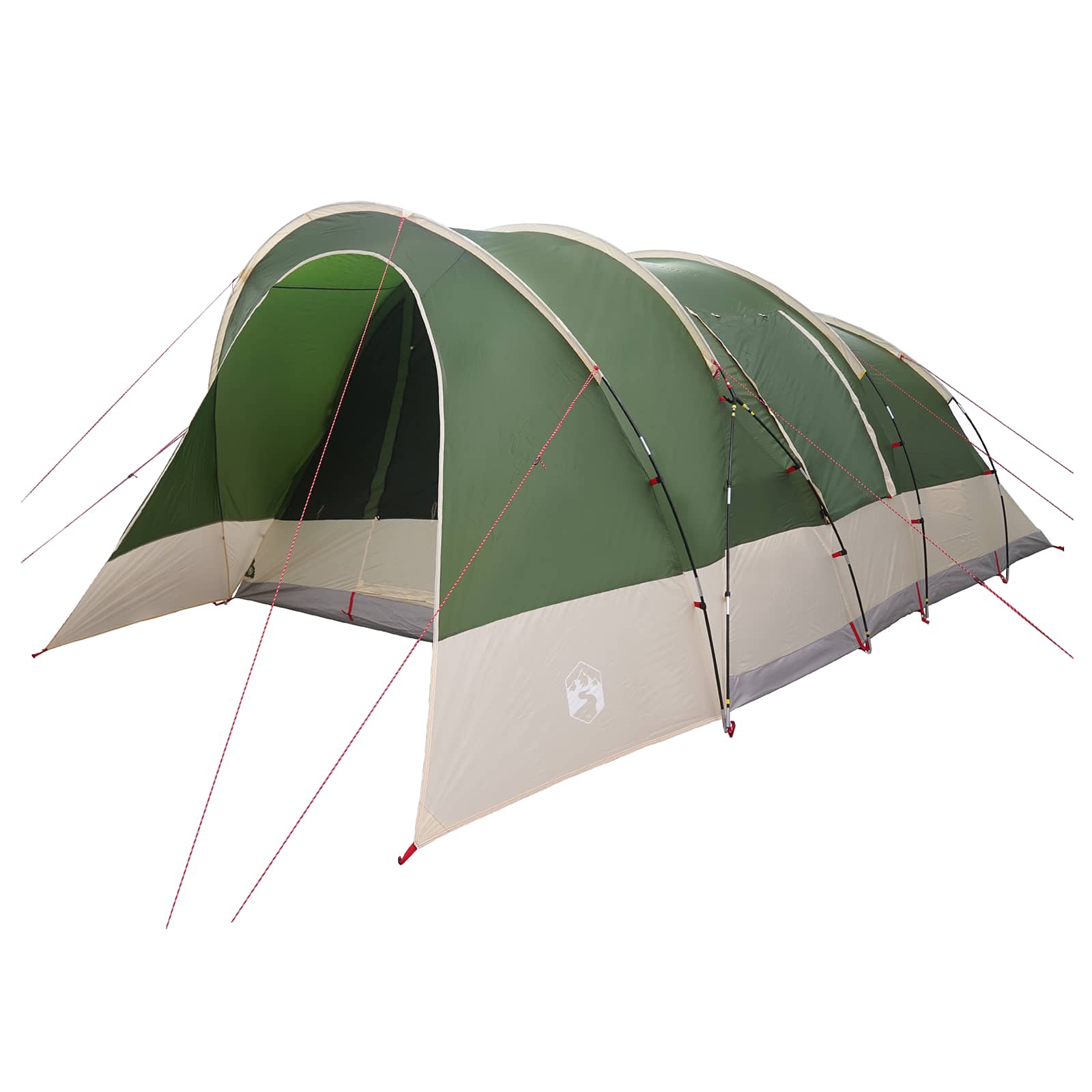 vidaXL Tunneltent Groen 560 x 395 x 212 cm
