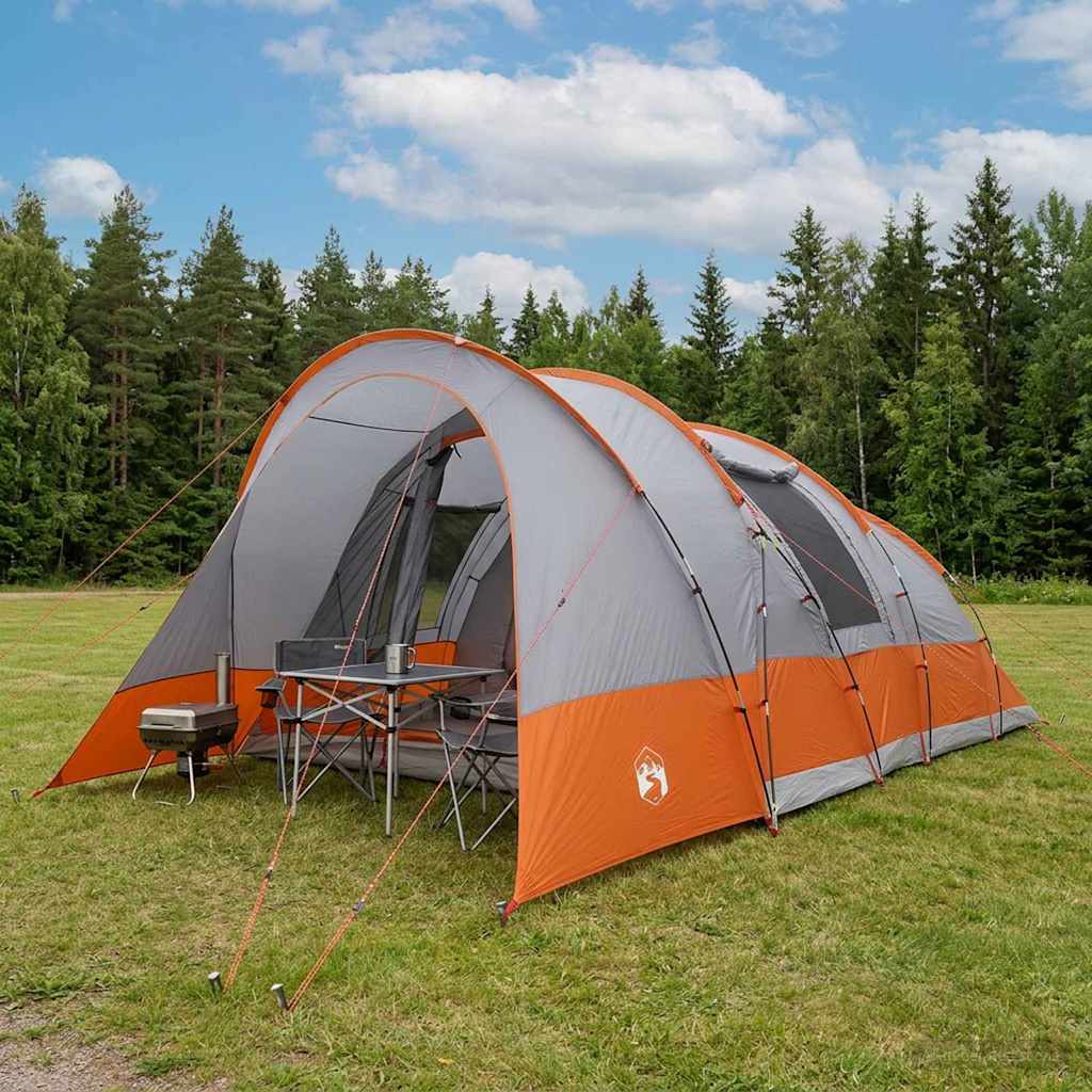 vidaXL Tunneltent Groen 560 x 395 x 212 cm