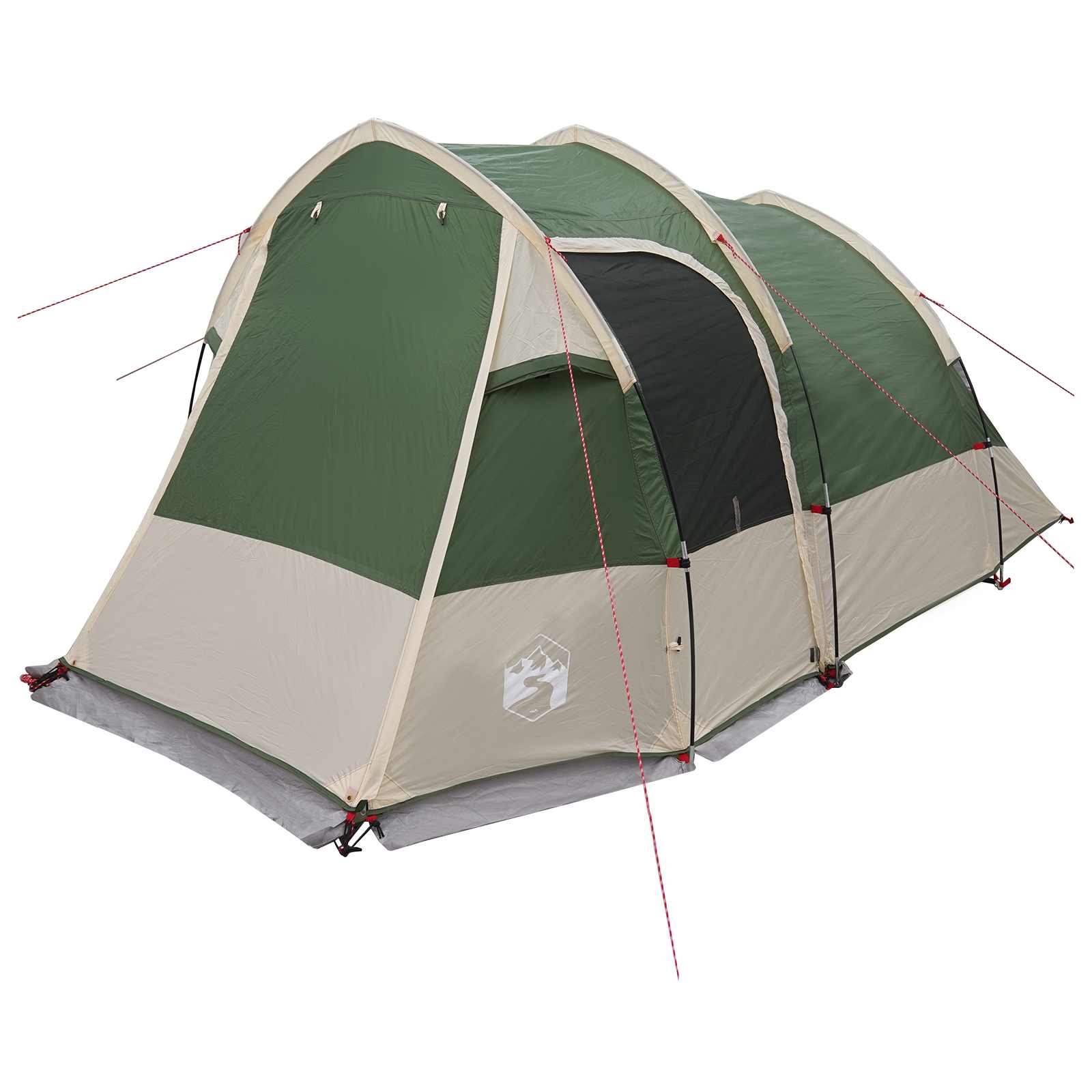 vidaXL Tunneltent Groen 390 x 215 x 152 cm