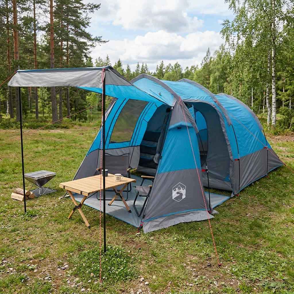 vidaXL Tunneltent Groen 390 x 215 x 152 cm