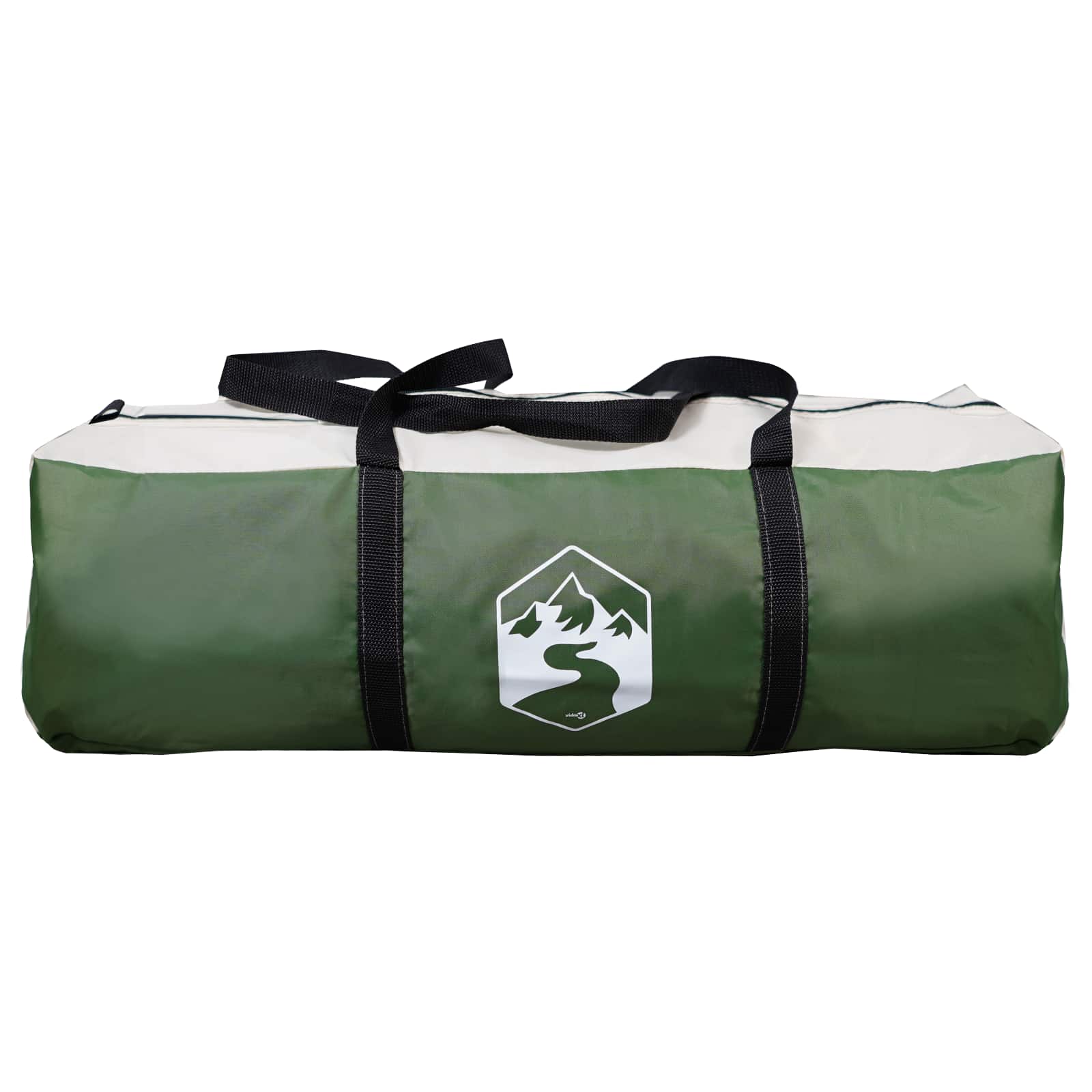 vidaXL Tunneltent Groen 382 x 262 x 214 cm