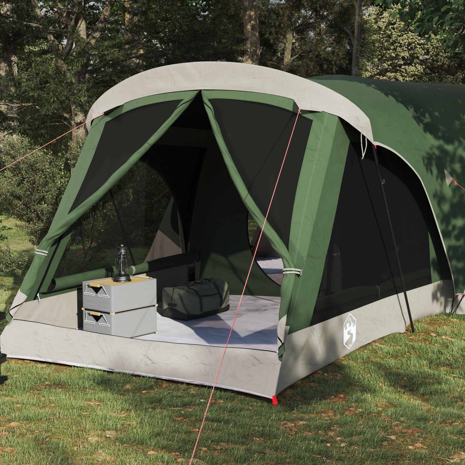 vidaXL Gezinstent Groen 550 x 555 x 208 cm