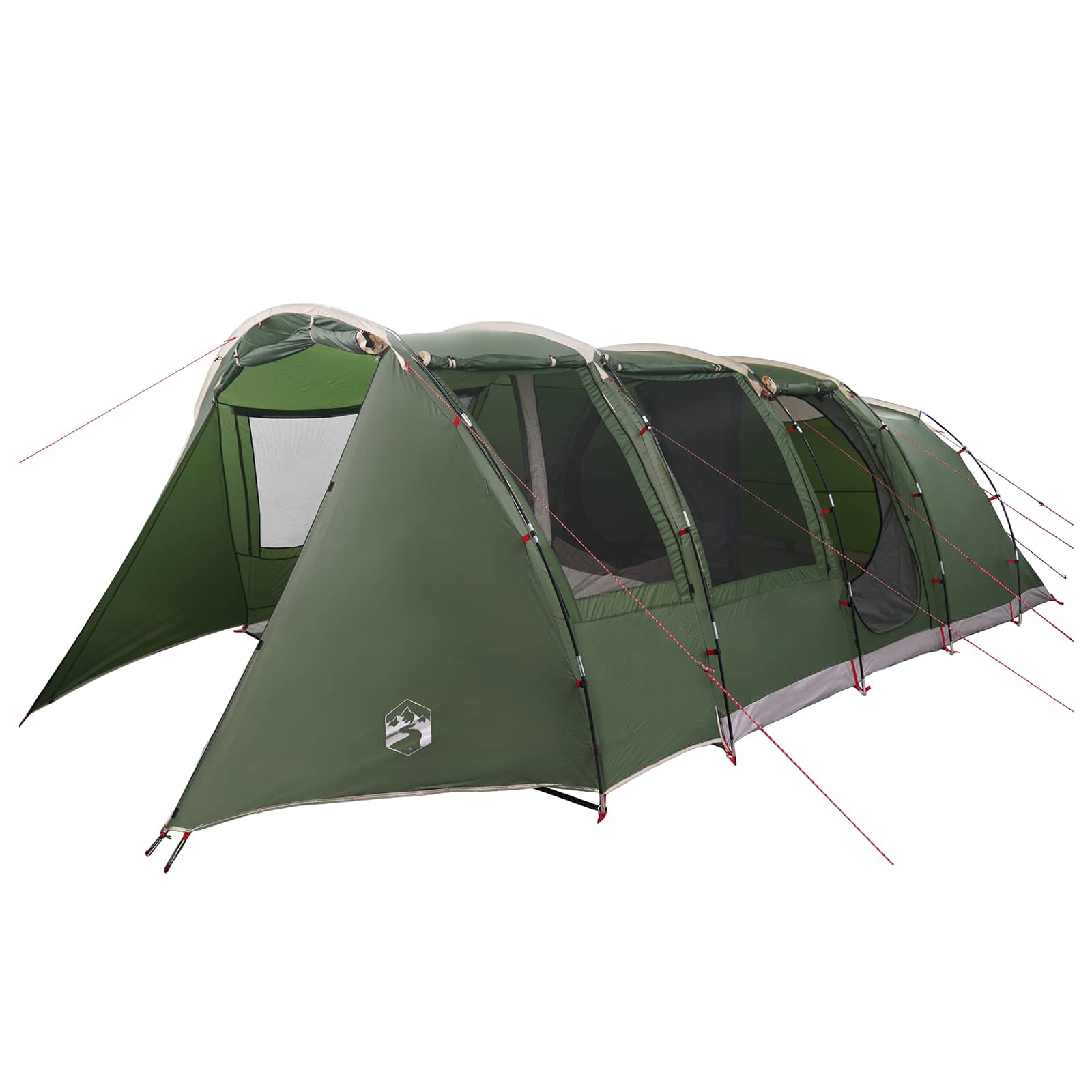 vidaXL Tunneltent Groen 675 x 392 x 210 cm