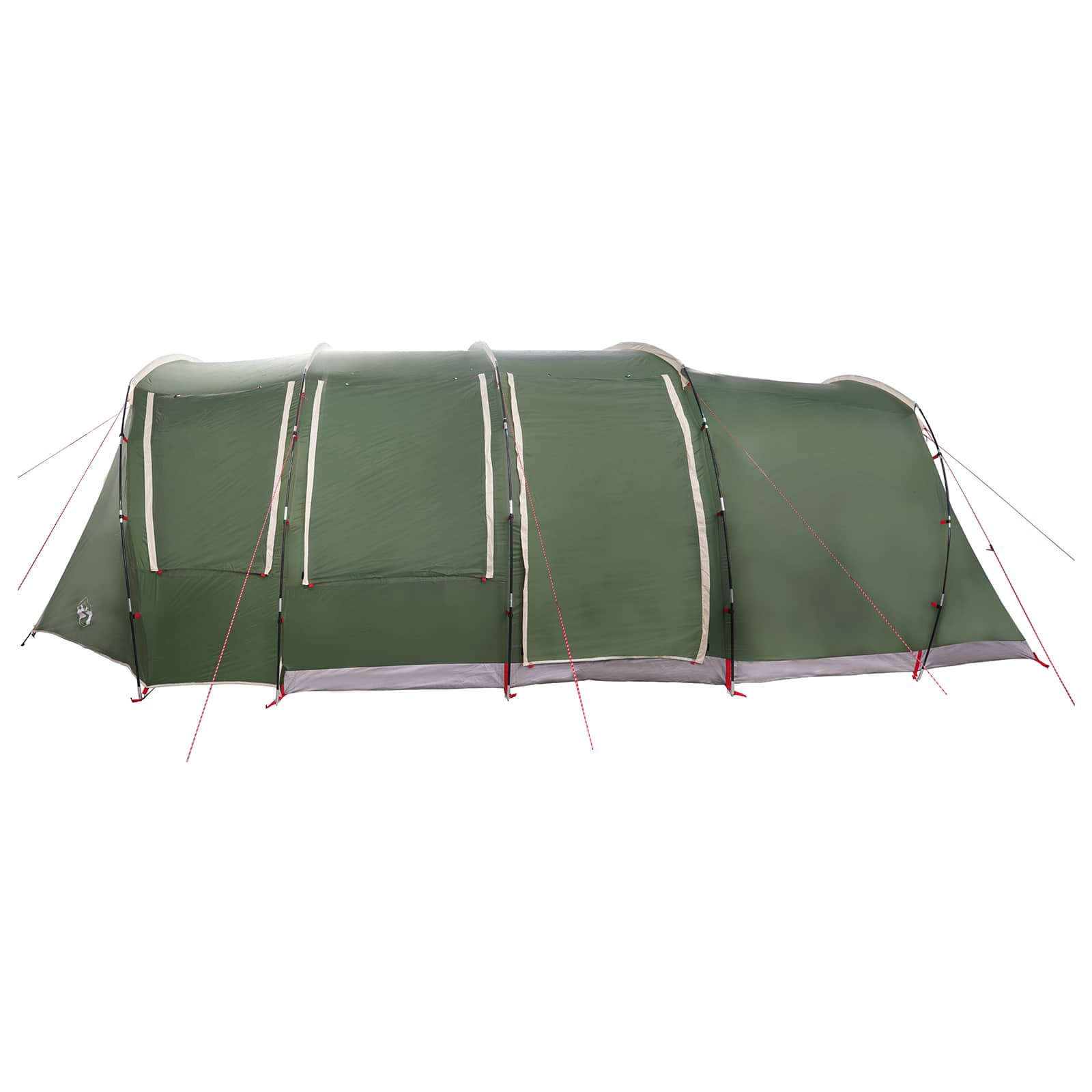 vidaXL Tunneltent Groen 675 x 392 x 210 cm