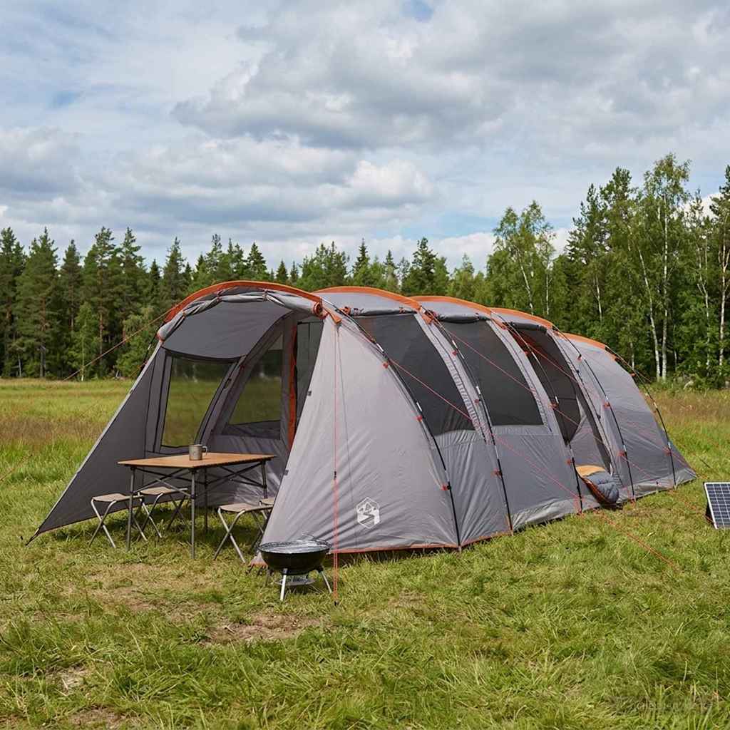 vidaXL Tunneltent Groen 675 x 392 x 210 cm