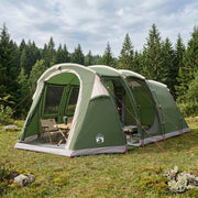 vidaXL Tunneltent Groen 505 x 330 x 204 cm