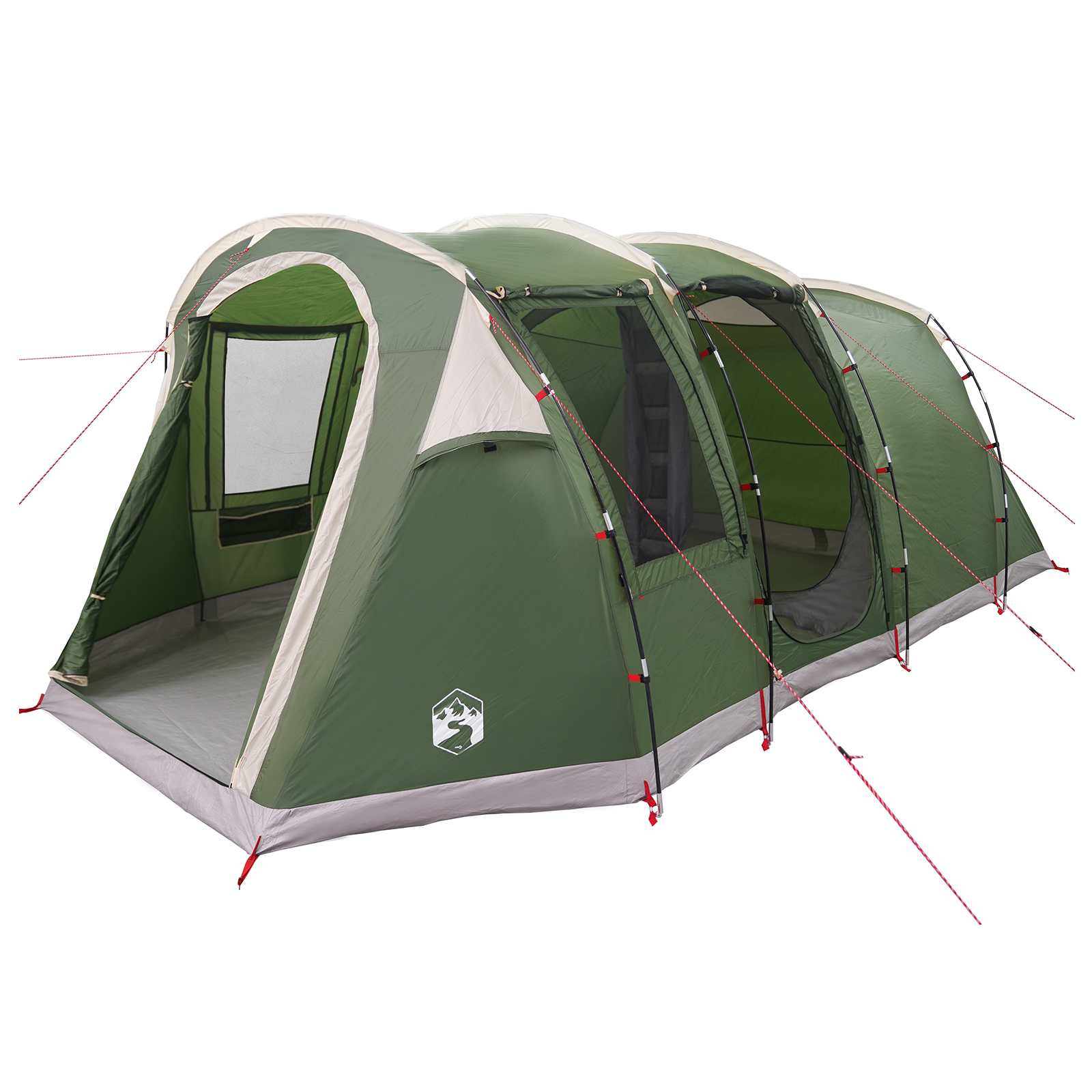 vidaXL Tunneltent Groen 505 x 330 x 204 cm