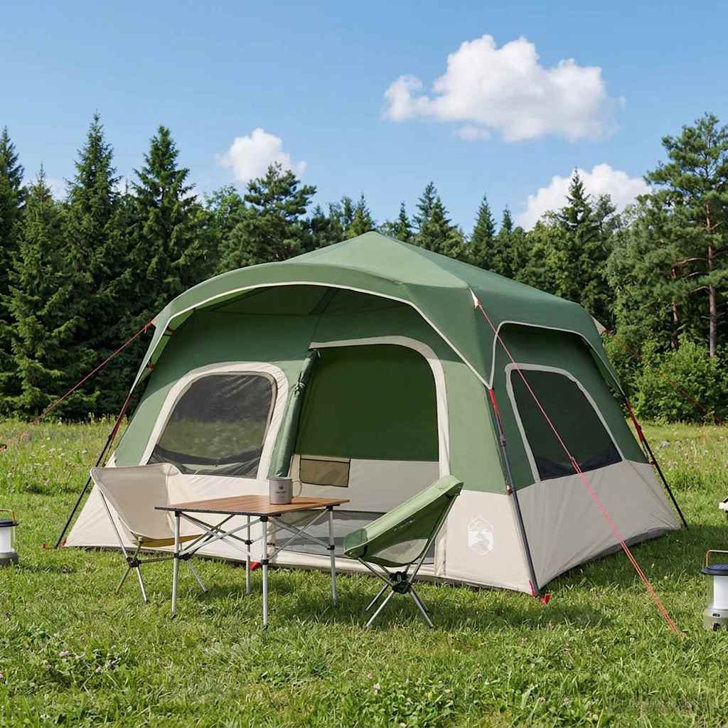 vidaXL Directe Tent Groen 340 x 280 x 190 cm