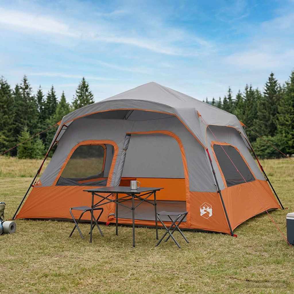 vidaXL Directe Tent Groen 340 x 280 x 190 cm