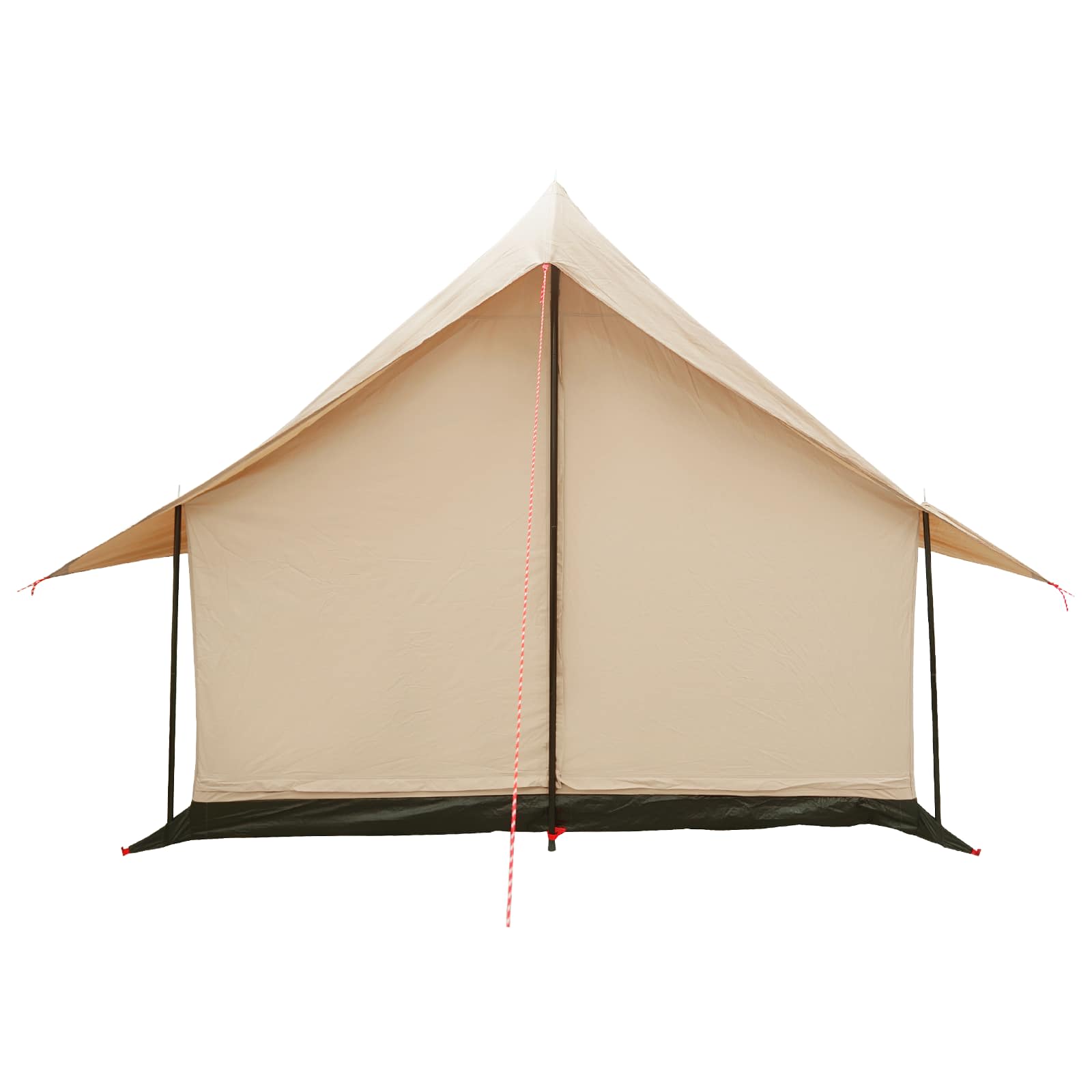vidaXL Huisje Tent Crèmekleurig 340 x 246 x 210 cm Polykatoen