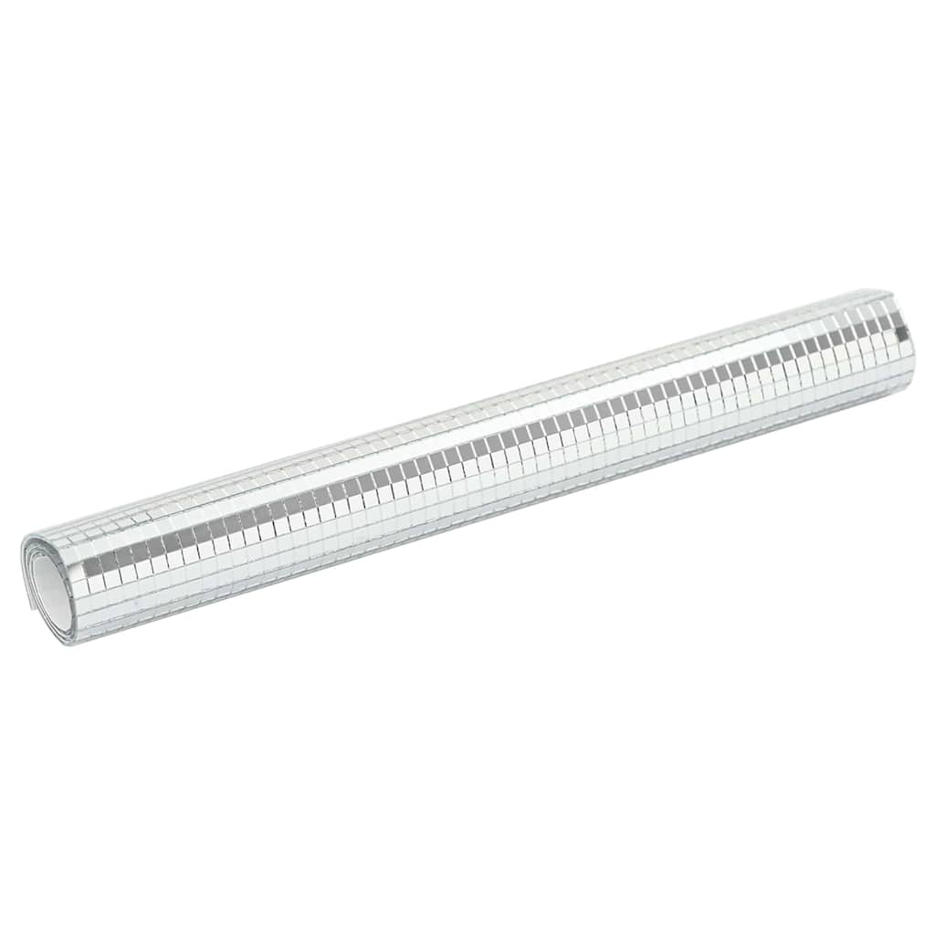 vidaXL Spiegelmozaïek Tegel Geometrisch 3 pcs Zilver 30 x 30 cm Glas
