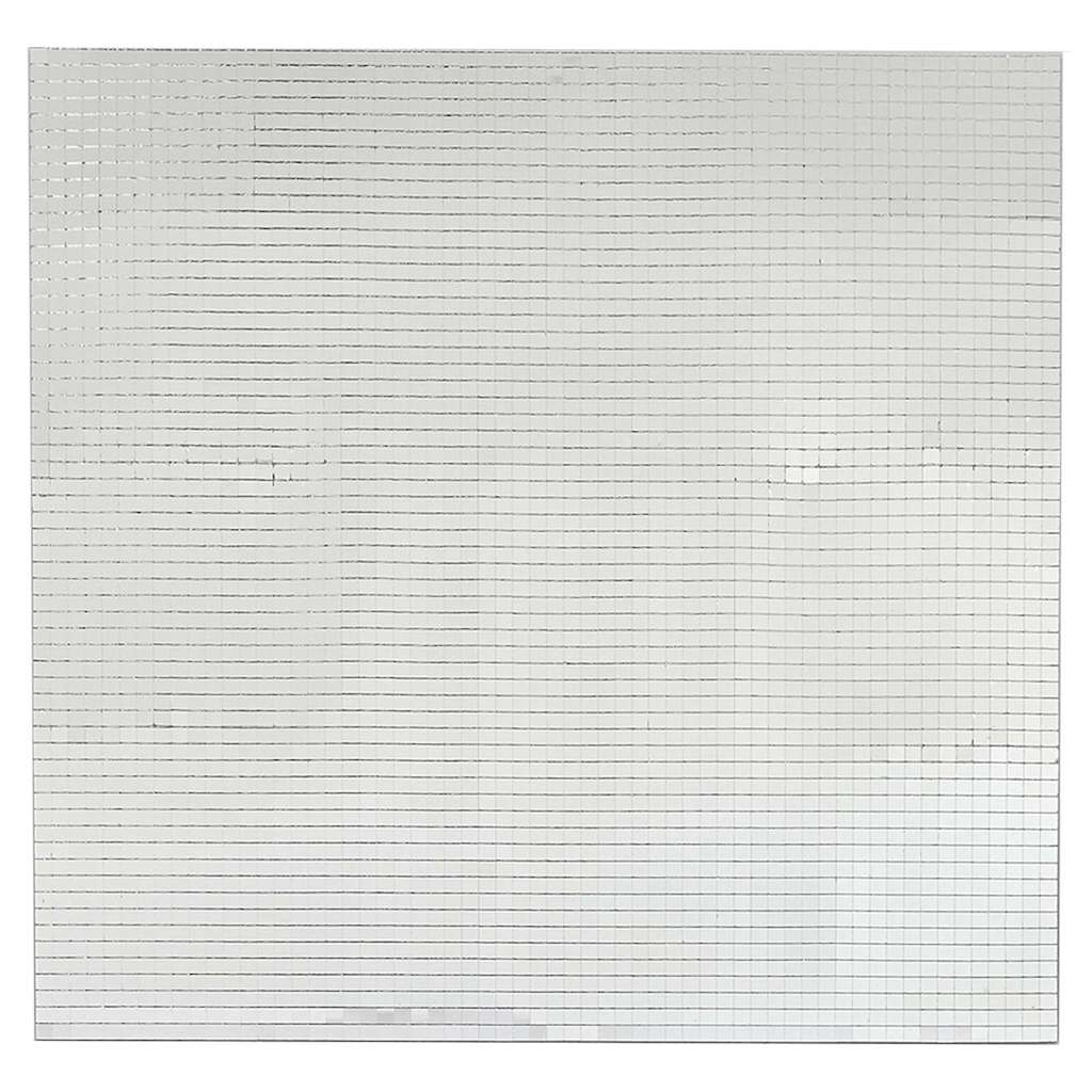 vidaXL Spiegelmozaïek Tegel Geometrisch 3 pcs Zilver 30 x 30 cm Glas