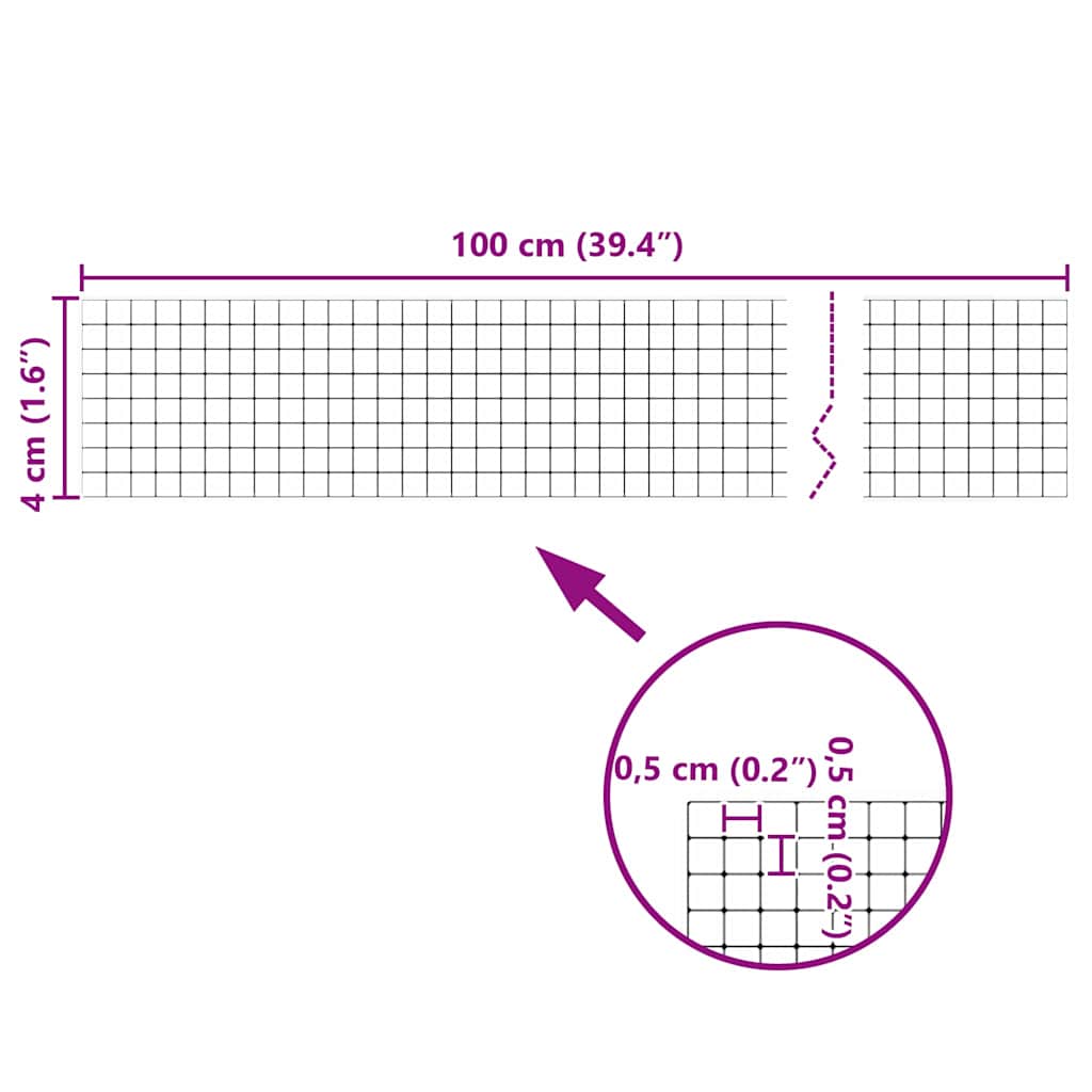 vidaXL Spiegelmozaïek Tegel Geometrisch 12 pcs Zilver 100 x 4 cm Glas