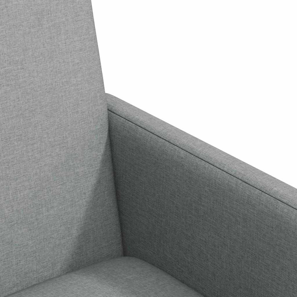 vidaXL Eetkamerstoel met kussen 2 pcs Donkergrijs 57 x 66 x 94 cm Stof