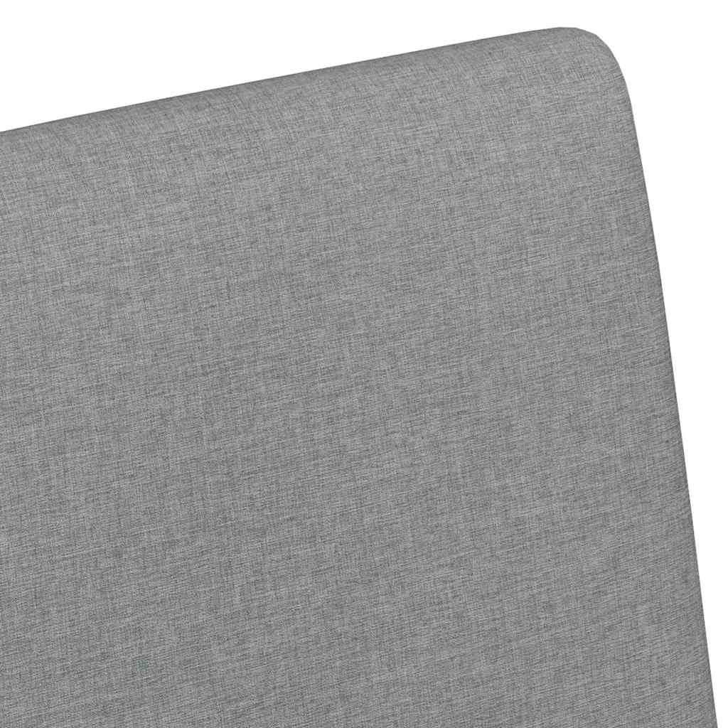 vidaXL Eetkamerstoel met kussen 2 pcs Donkergrijs 57 x 66 x 94 cm Stof