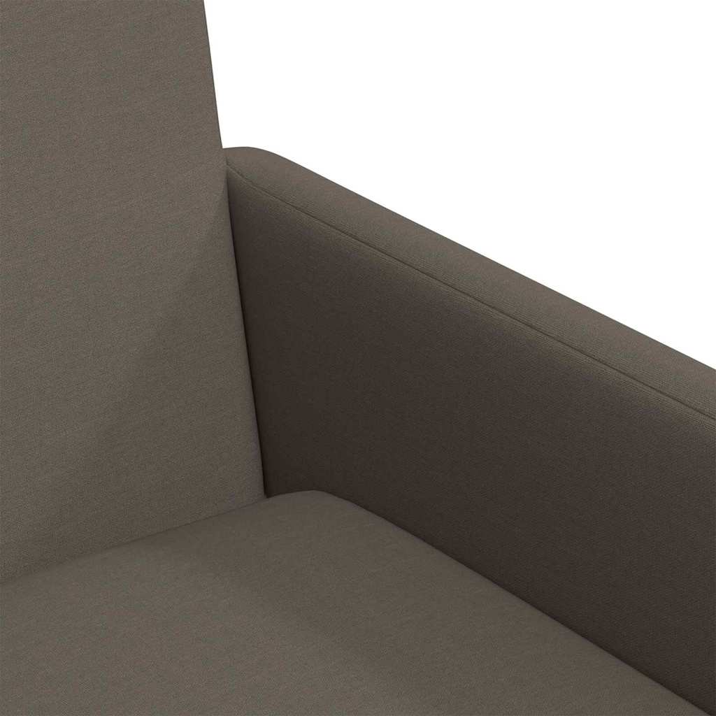 vidaXL Eetstoelen met wielen 2 pcs Beige 57 x 67 x 95 cm Linnen