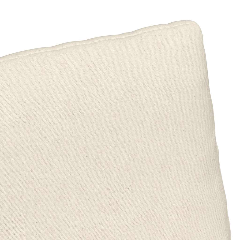 vidaXL Eetstoelen 2 pcs Beige 57 x 67 x 98 cm Linnen