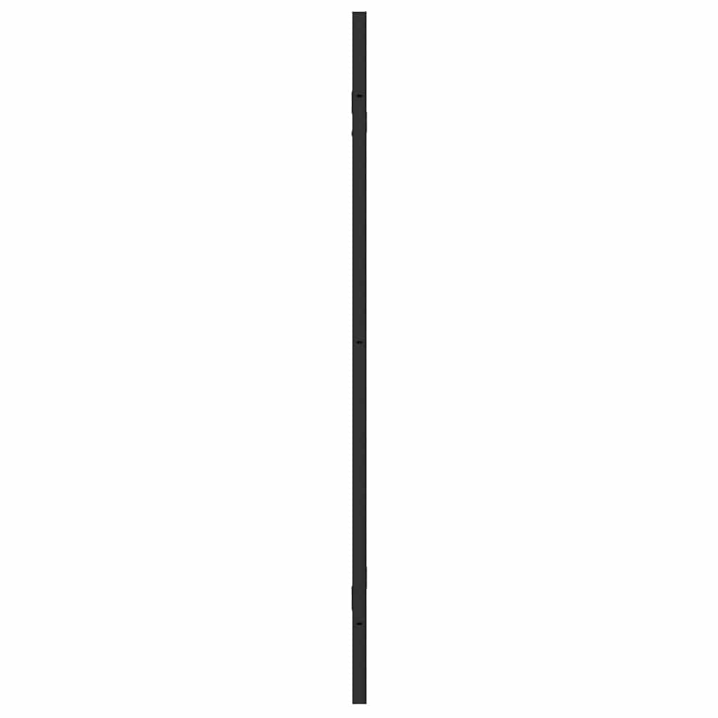 Douche Omhulsel Zwart 130 x 138 cm ESG-glas en aluminium