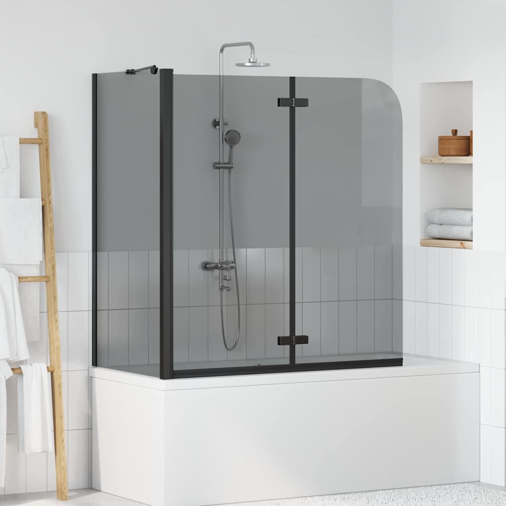 vidaXL Douche Omhulsel Goud 120 x 68 x 130 cm ESG-glas en aluminium