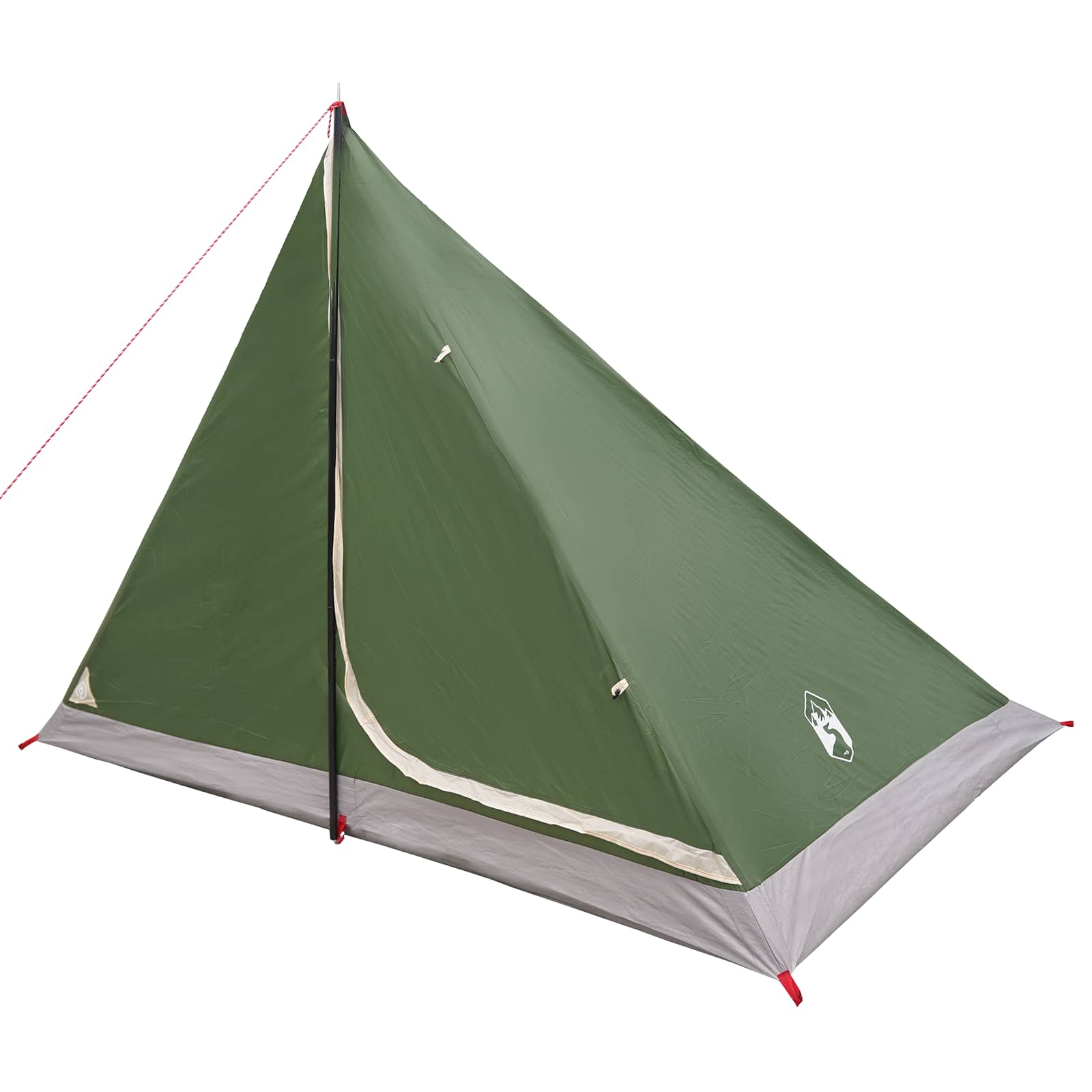 vidaXL Backpacking Tent Groen 4-persoons 185T Polyester met PU Coating