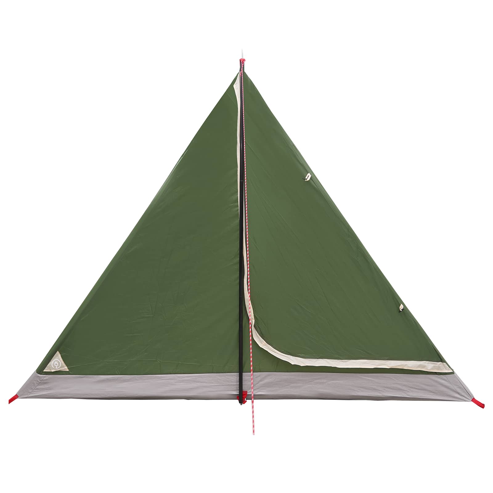 vidaXL Backpacking Tent Groen 4-persoons 185T Polyester met PU Coating