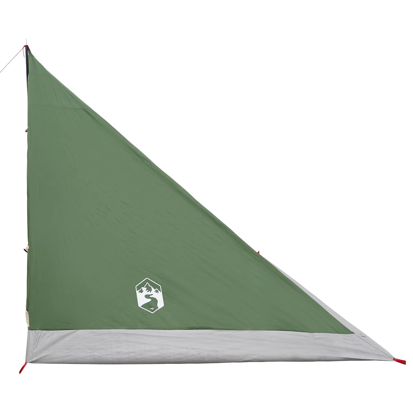 vidaXL Backpacking Tent Groen 4-persoons 185T Polyester met PU Coating