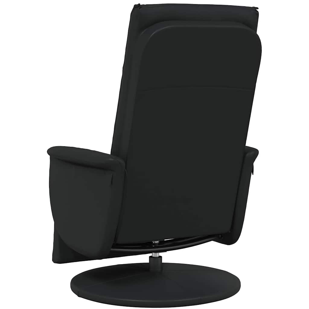 vidaXL Massage Recliner Stoel Zwart 71 x 90 x 105 cm Nep Leer
