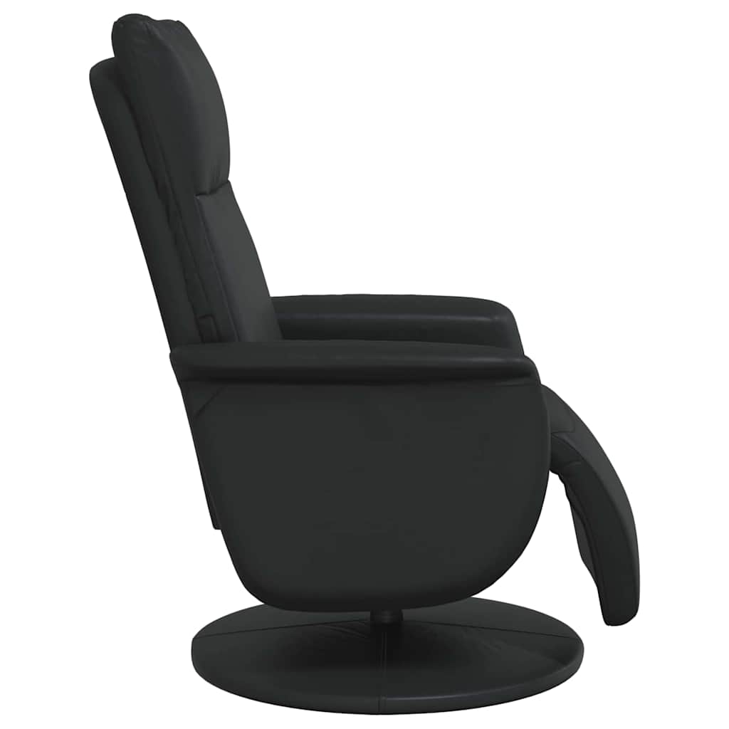 vidaXL Massage Recliner Stoel Zwart 71 x 90 x 105 cm Nep Leer