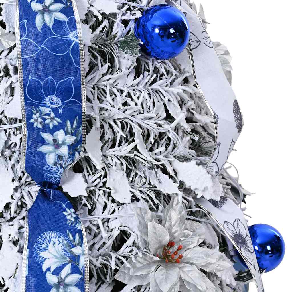 vidaXL Kunstkerstboom met 50 LED met standaard Groen 120 cm PVC