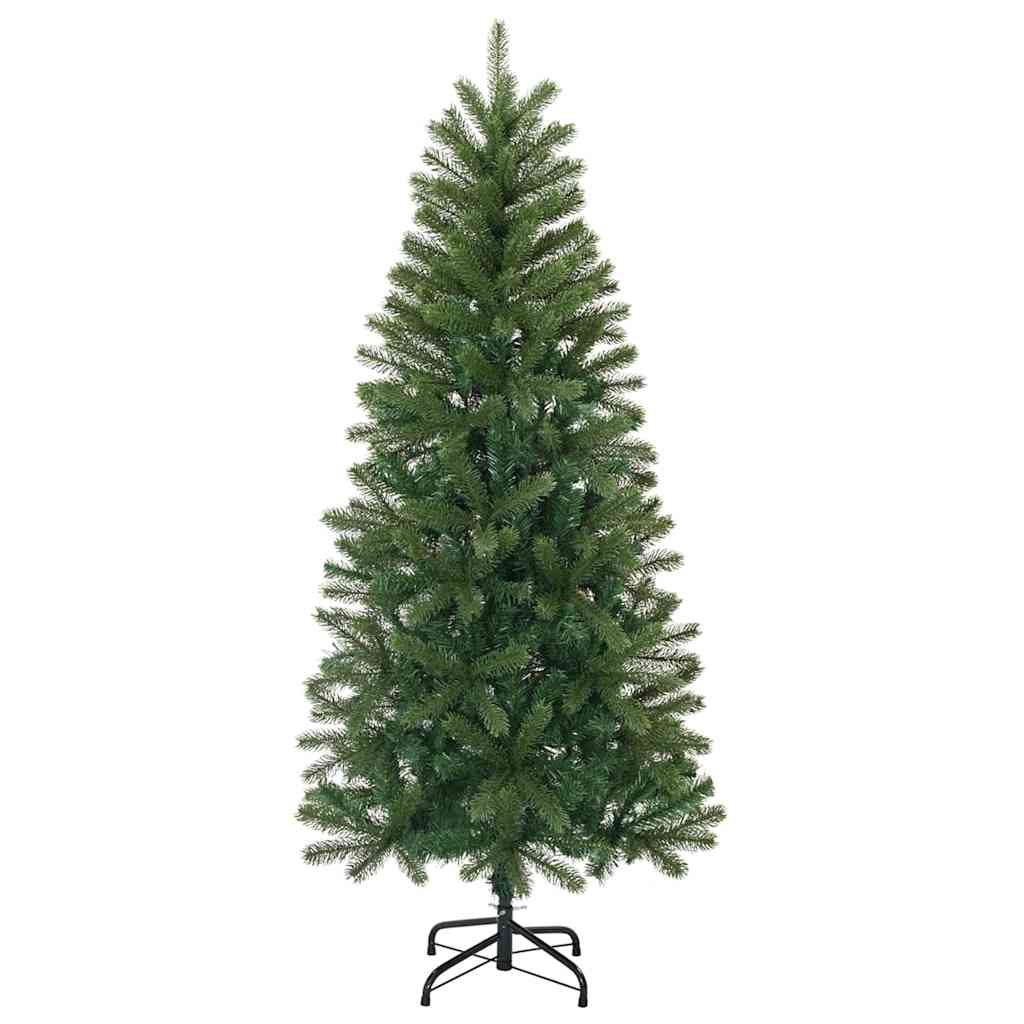 vidaXL Kunstkerstboom met standaard Groen 75 cm PVC, PE en staal