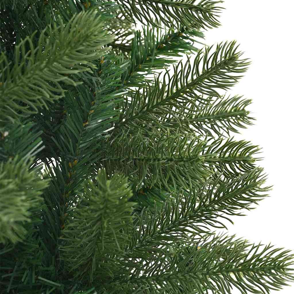vidaXL Kunstkerstboom met standaard Groen 75 cm PVC, PE en staal