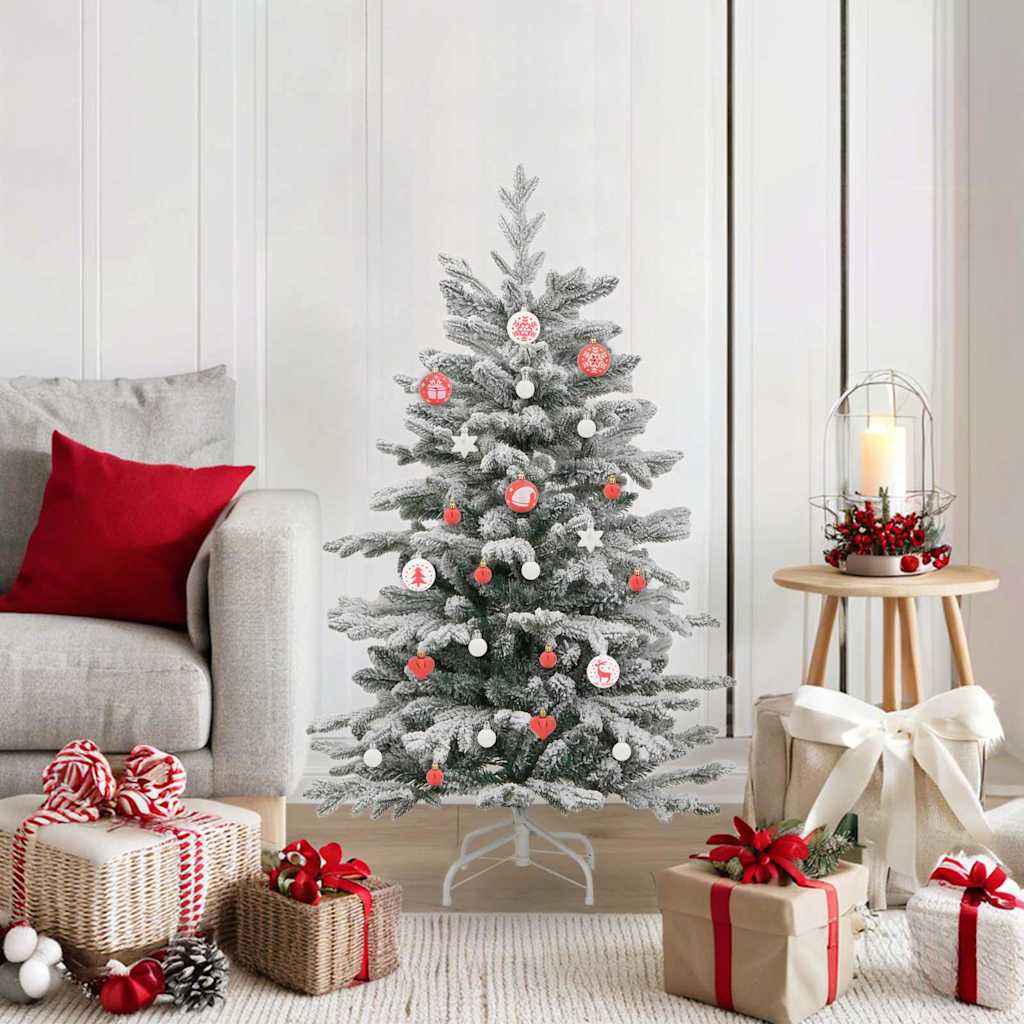 vidaXL Kerstbal Set 40 pcs Goud en Rood