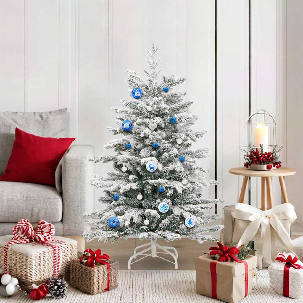 vidaXL Kerstbal Set 40 pcs Goud en Rood
