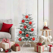 vidaXL Kerstbal Set 15 pcs Rood