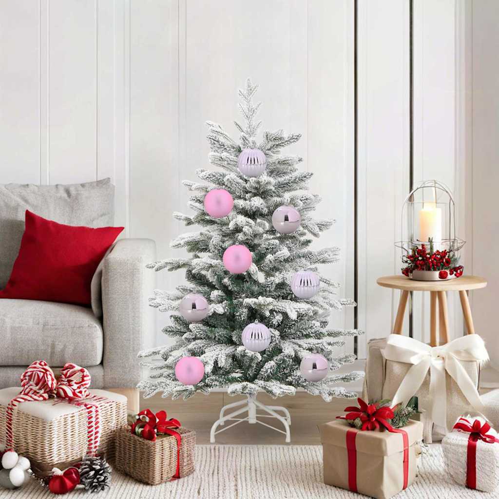 vidaXL Kerstbal Set 15 pcs Rood