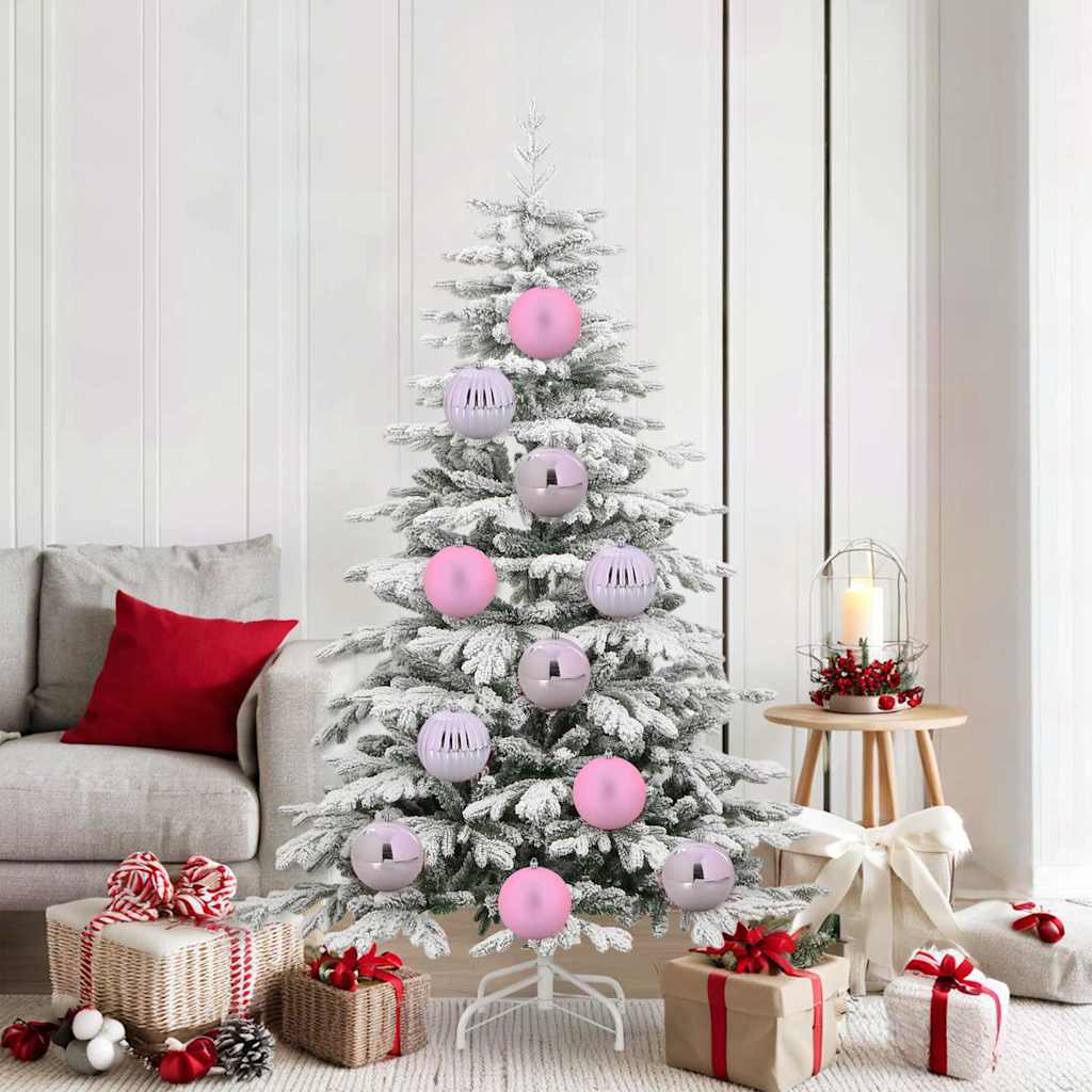 vidaXL Kerstbal Set 15 pcs Rood