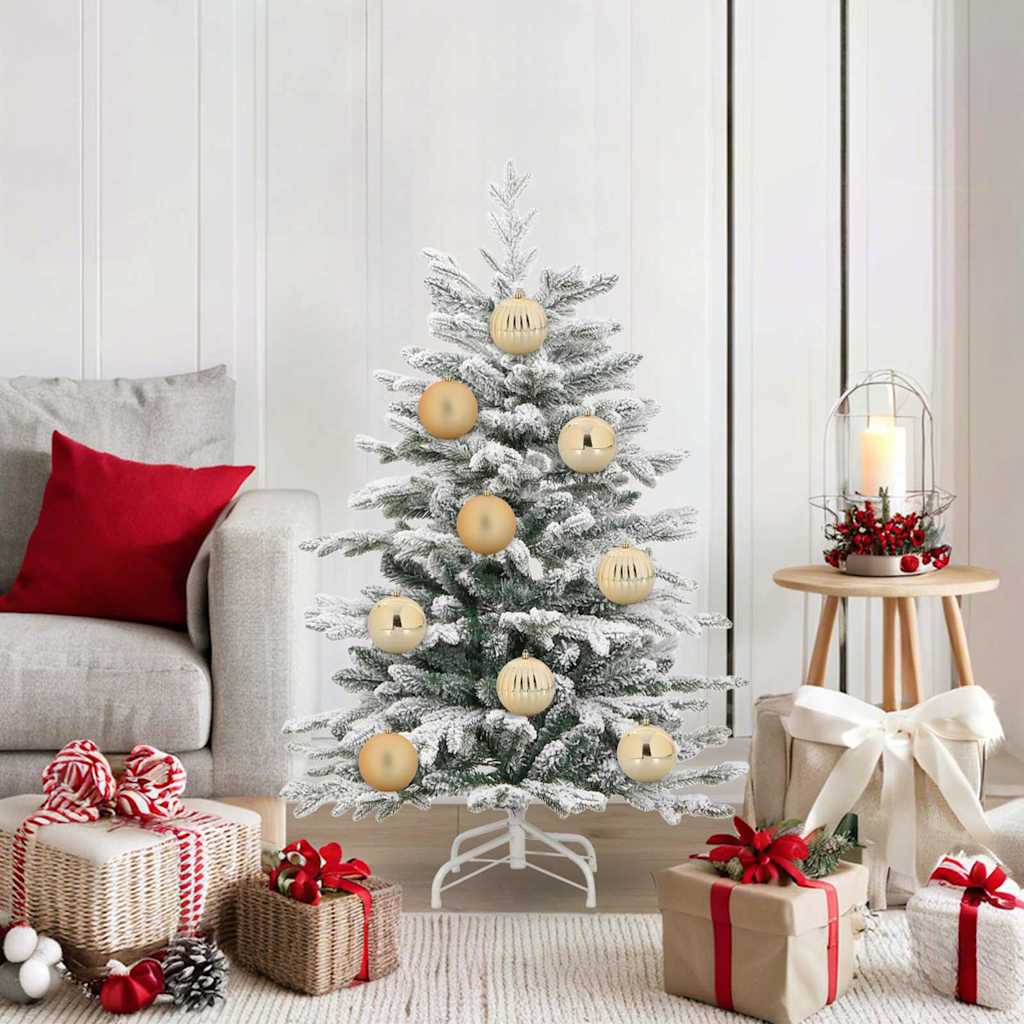 vidaXL Kerstbal Set 15 pcs Rood