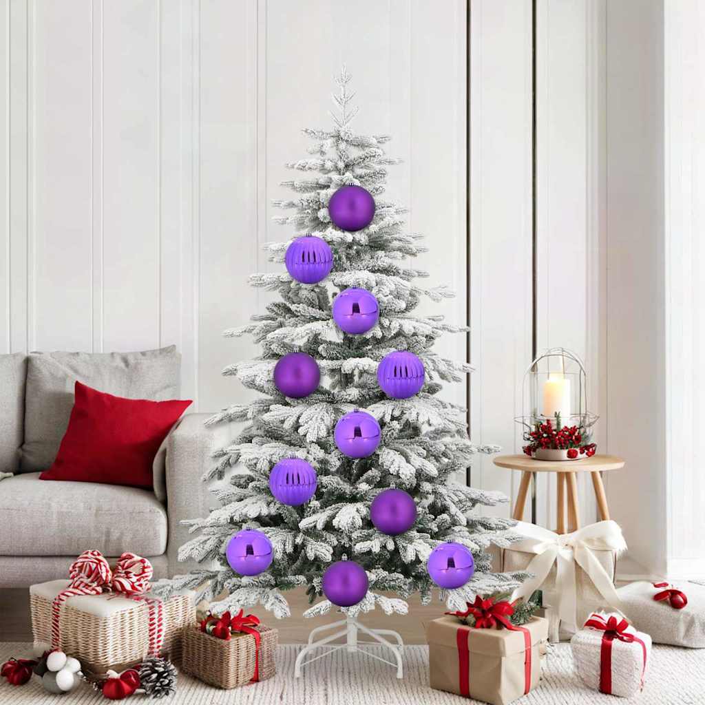 vidaXL Kerstbal Set 15 pcs Rood