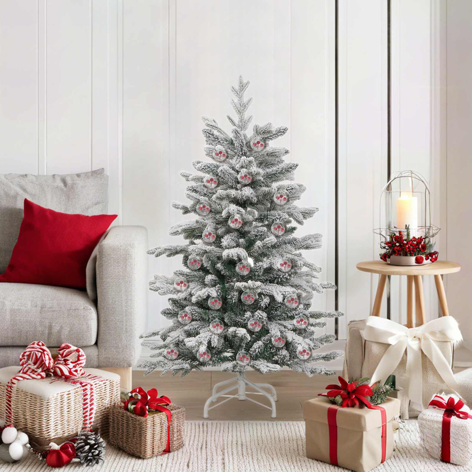 vidaXL Kerstbal Set 50 pcs Ø 5 cm