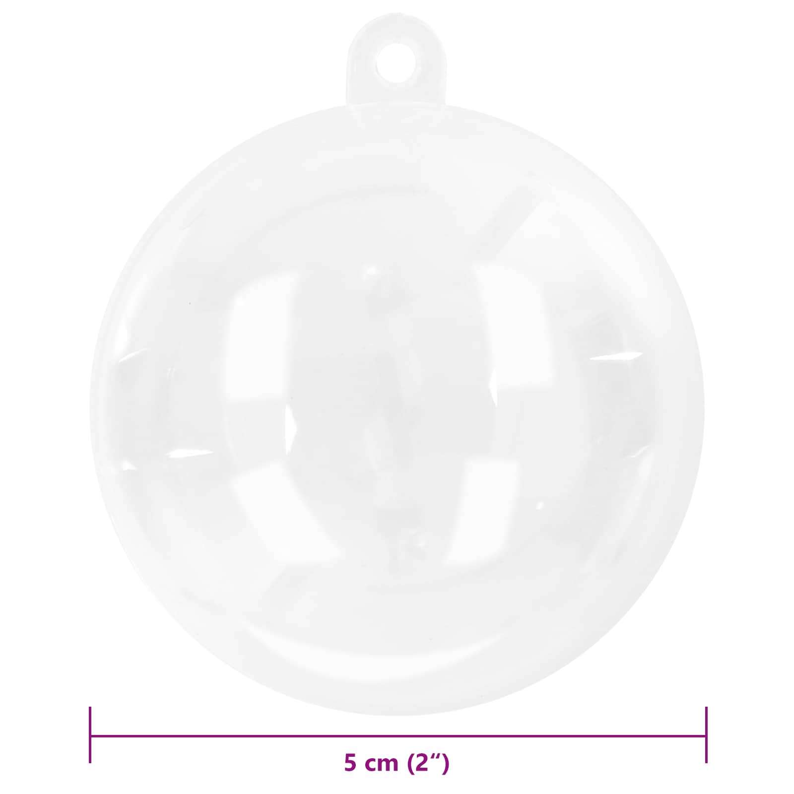 vidaXL Kerstbal Set 50 pcs Ø 5 cm