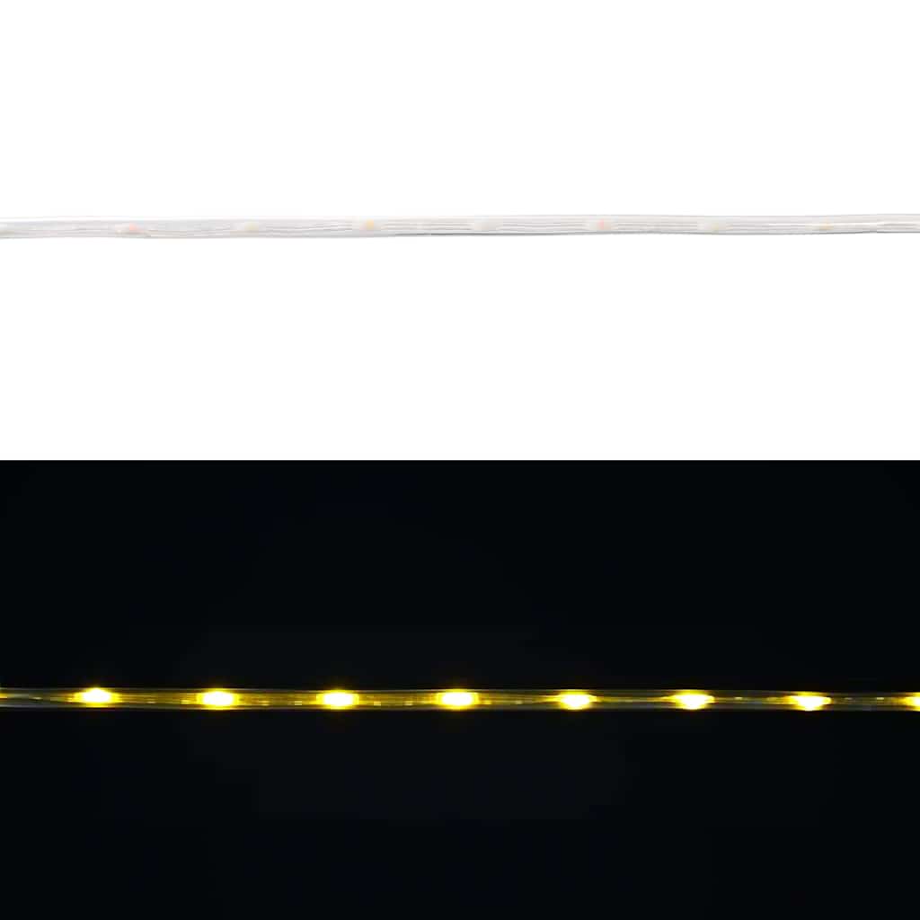 vidaXL Touwenlicht met 120 LED Warmwit 5 m PVC